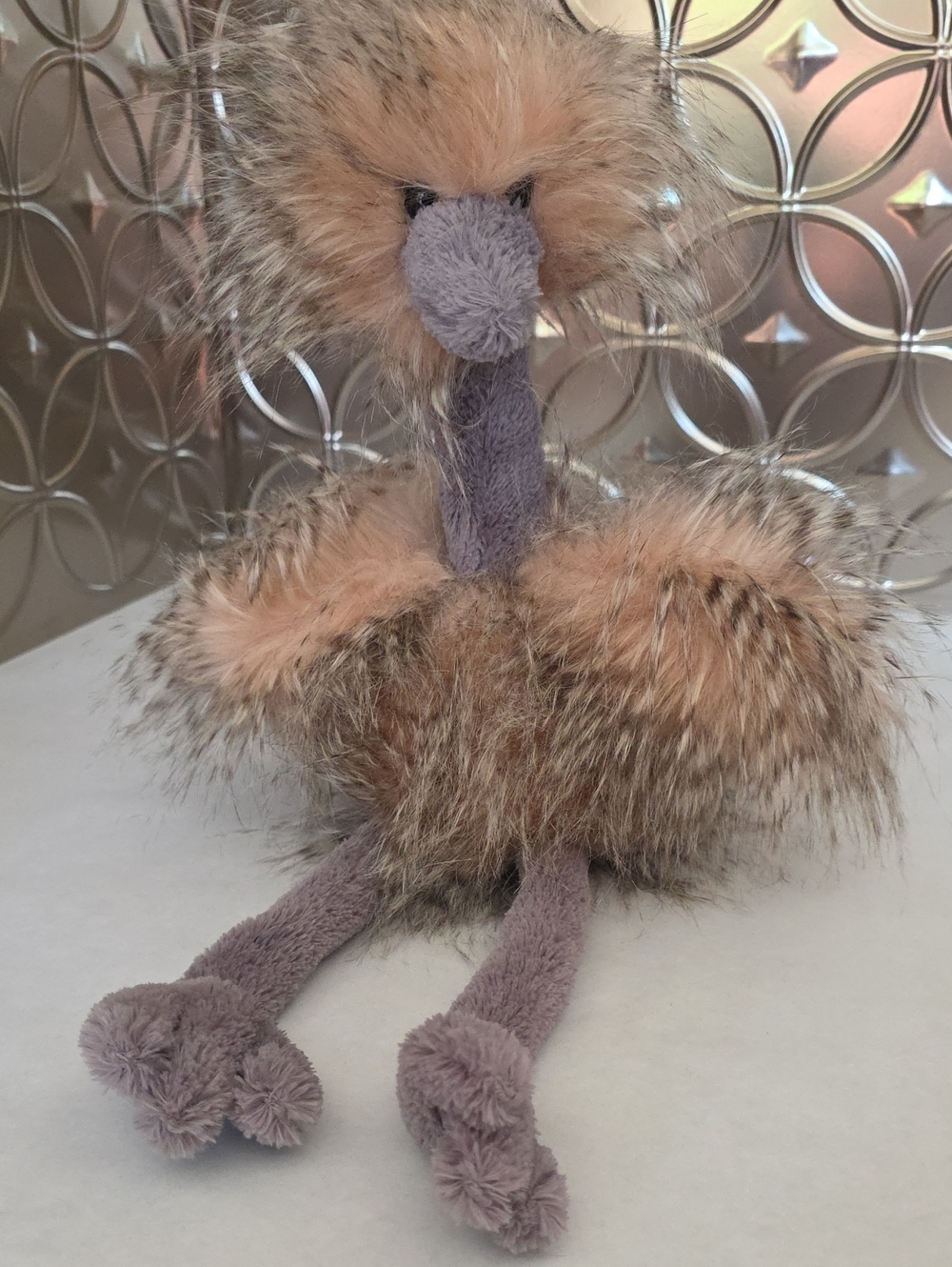 Jellycat NWT Retired Odette Ostrich 20" Plush Toy Stuffed Animal Bird Large - Picture 3 of 16